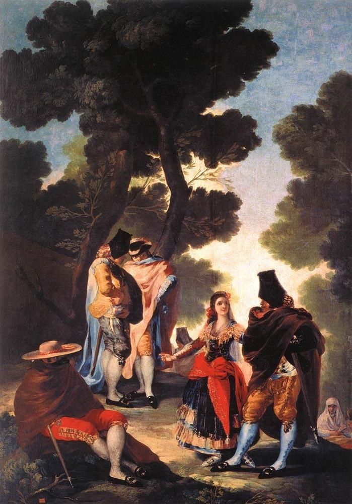 Francisco de Goya A Walk in Andalusia